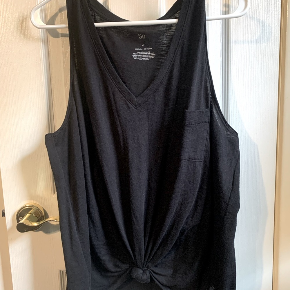 Black Tank top